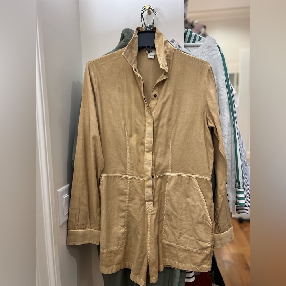 Billa Bong Gigi lightweight khaki romper.